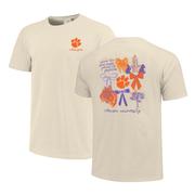 Clemson Coquette Campus Comfort Colors Tee